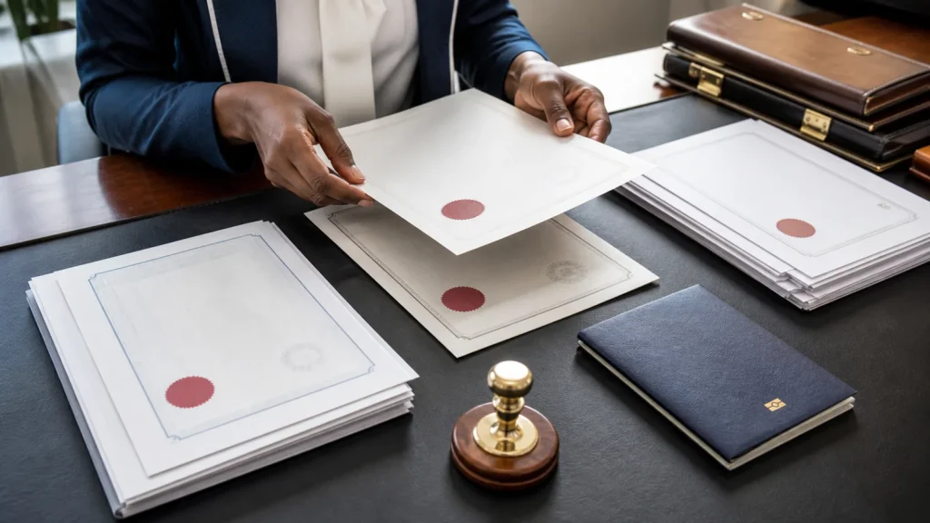 Notarization vs Apostille in Kenya: What’s the Difference and When Do You Need Each?